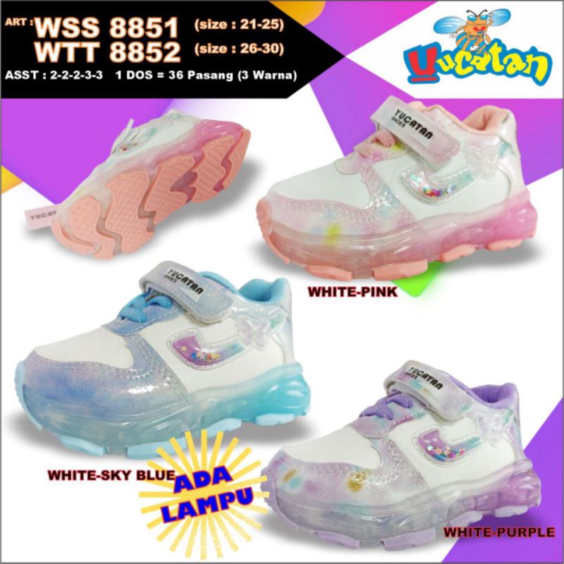 Sepatu Anak LED Yucatan WSS8851