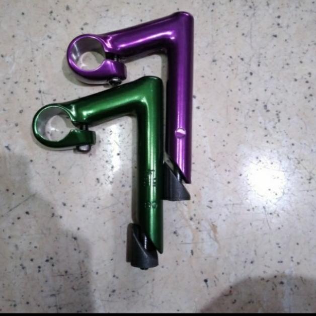 stem sepeda balap jadul aloy uno - gold