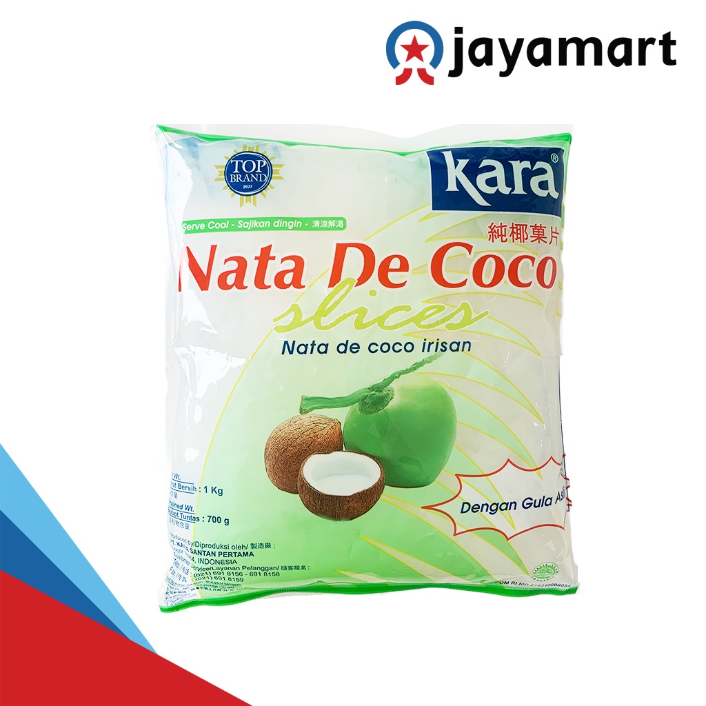 Kara Nata De Coco Slice Sari Kelapa 1 kg