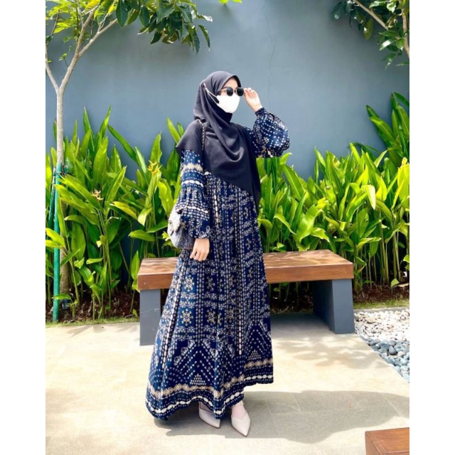 SAHARA DRESS Latasha outfit|GAMIS ETNIK RAYON