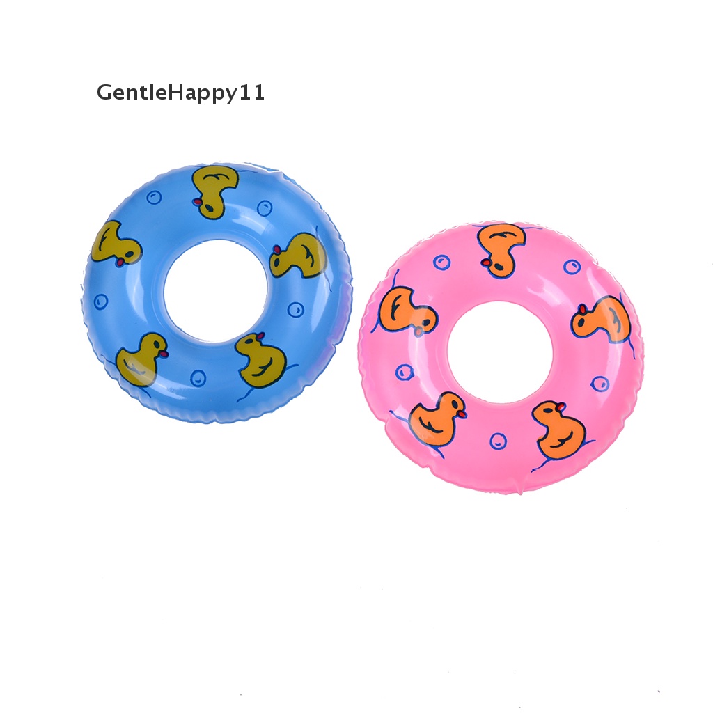 Gentlehappy 1pc Ring Pelampung Renang Pelampung Untuk 1per6 Aksesoris Boneka Untuk Bonekaswimming Pelampung Lifebelt Ring id
