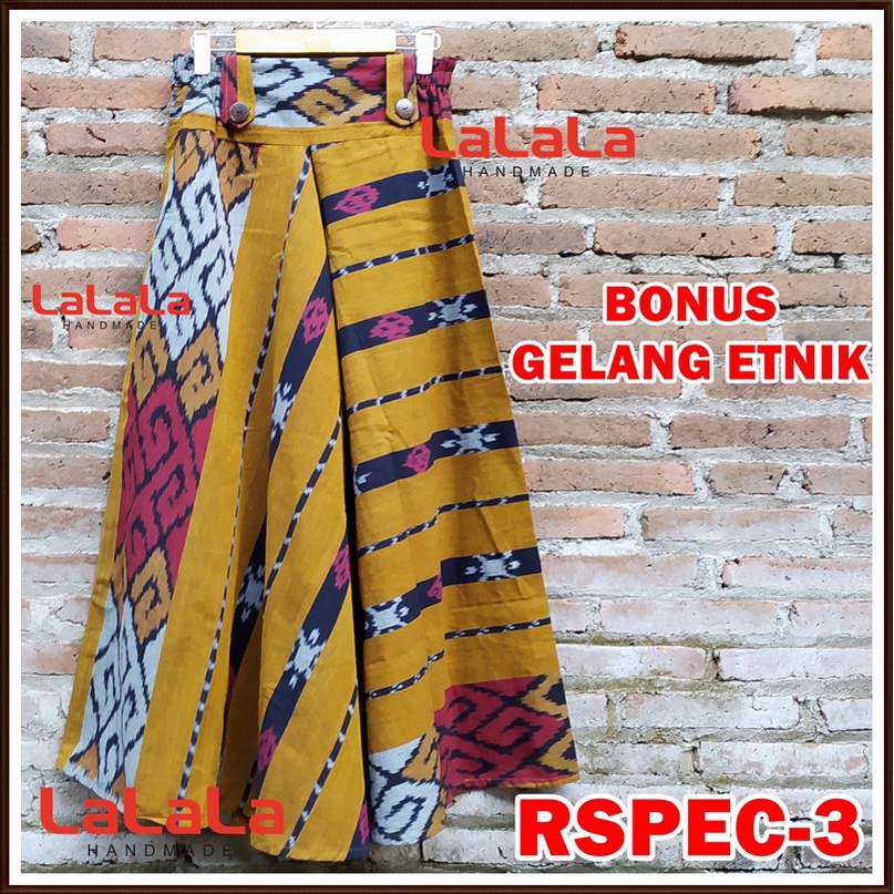 ROK TENUN ORIGINAL ETNIK PREMIUM (SKIRT TENUN)