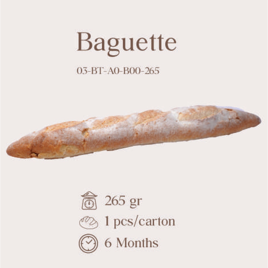 

BAGUETTE FRESH/READY-TO-EAT (KARTON)
