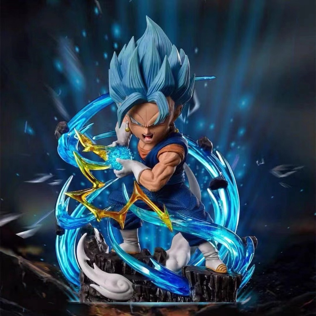 Mainan Action Figure Model Anime Dragon Ball Z Versi Q Vegeta Untuk Hadiah Anak