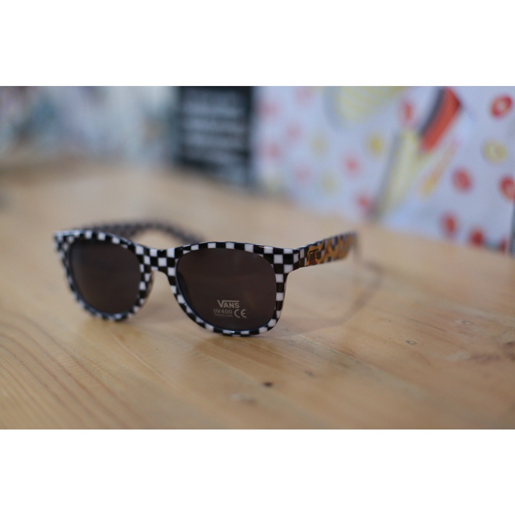 Endarfootwear - Vans Sunglasses Checkerboard Flame