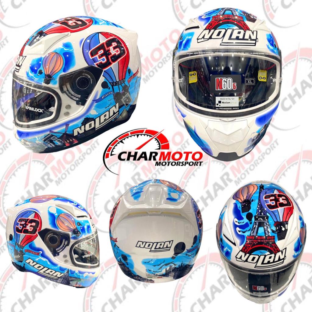 Helm / Helmet NOLAN N605 Tipe Melandri France Original Nolan - Charmoto