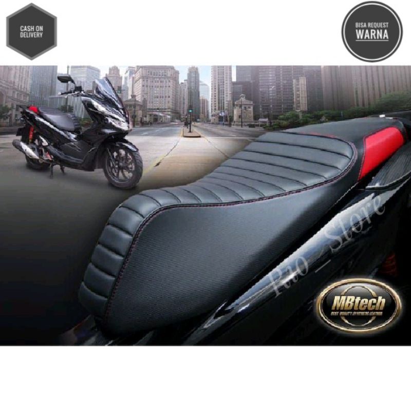 Sarung Kulit Jok Custom Modif Caferacer Motor Honda Pcx 150 Pcx 160 MBtech Original