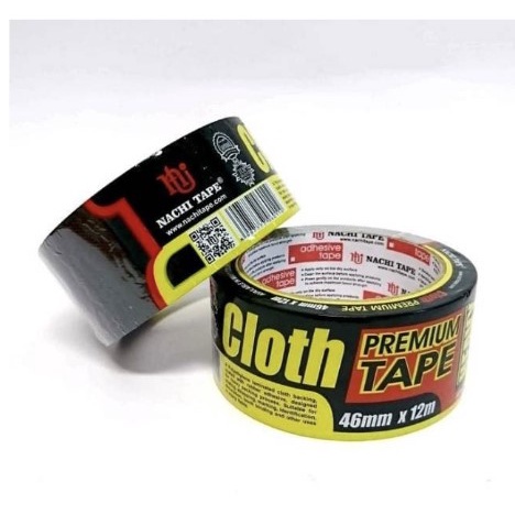 

Lakban Kain Hitam Nachi 2 inch 46mm 12M