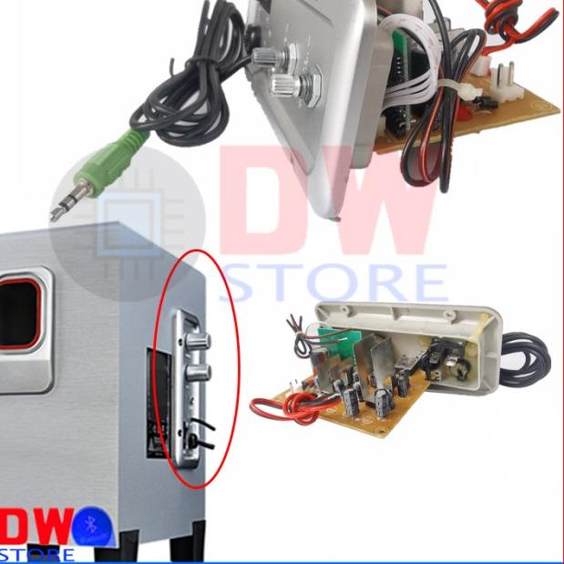 CJC-112 15W 2.1 Mini Stereo Bluetooth Power Amplifier Subwoofer - PCB-SAJA