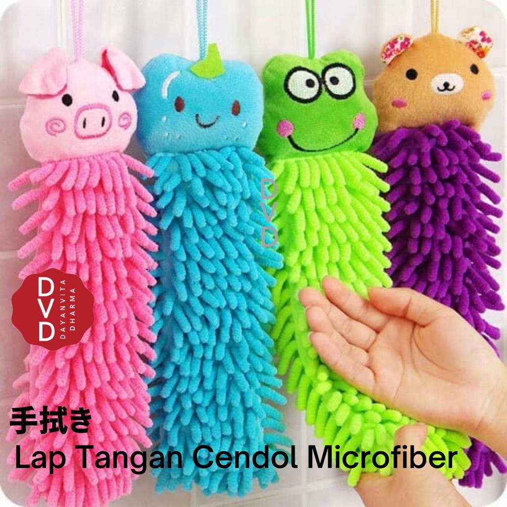 Lap Tangan Cendol Microfiber - Lap Cendol Microfiber karakter