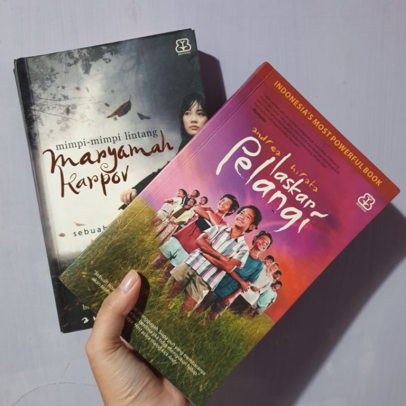 Novel Preloved Laskar Pelangi Maryamah Karpov (BACA DESKRIPSI)