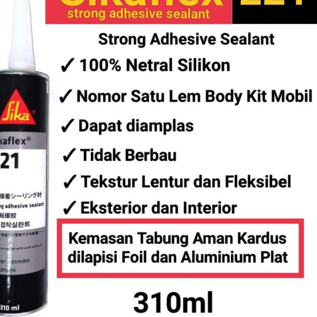 

Sikaflex 221/Sika 221/Lem Sika 221 310ml - White