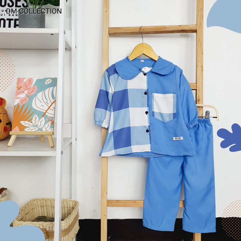 One Set Bilqis Setelan Anak Perempuan 2-6 tahun