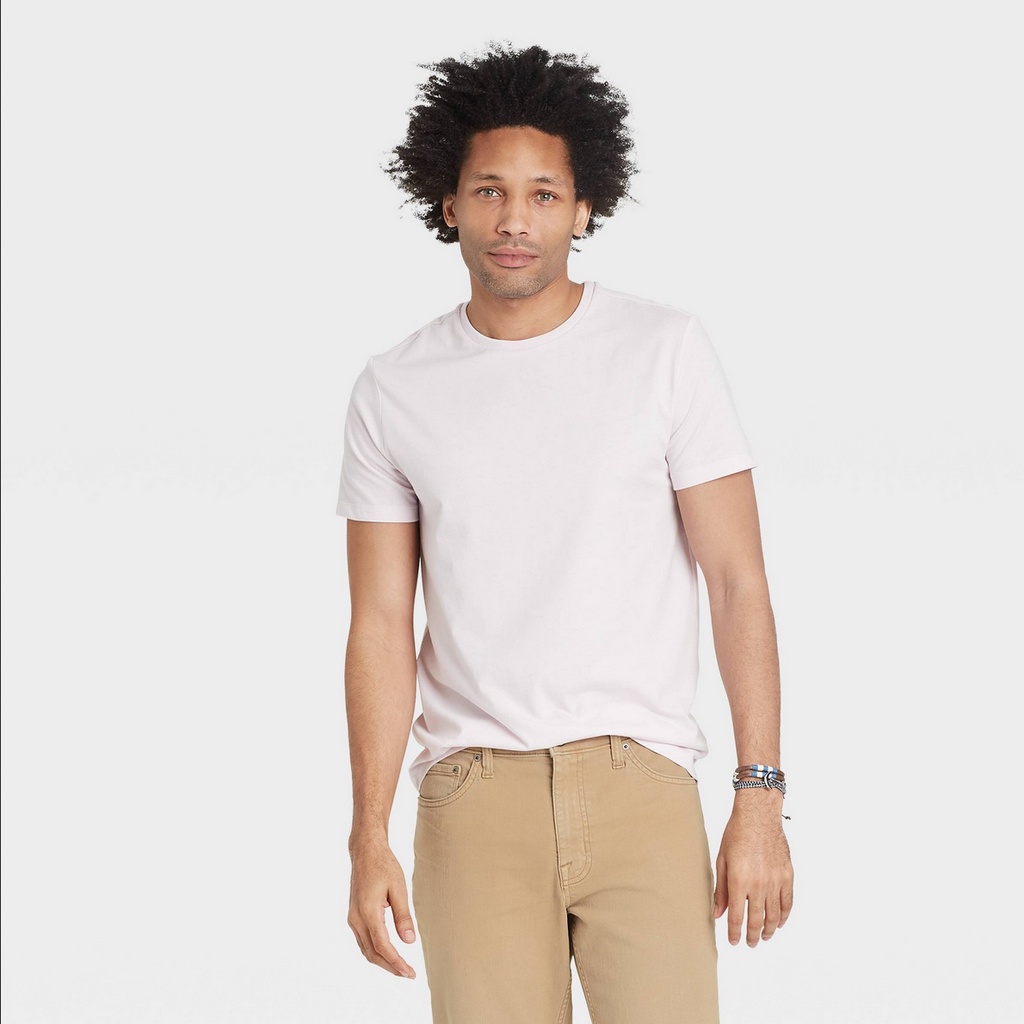 Goodfellow & Co Short Sleeve Perfect T-Shirt Light Purple Original