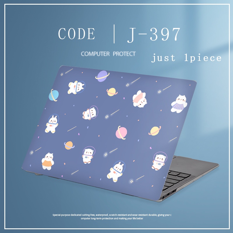 1pc Skin Stiker Cover Laptop Universal Custom Pattern COD Untuk HP X360 1030probook 440 G6 15s-eq 14s-dq Lukisan Notebook Stickers