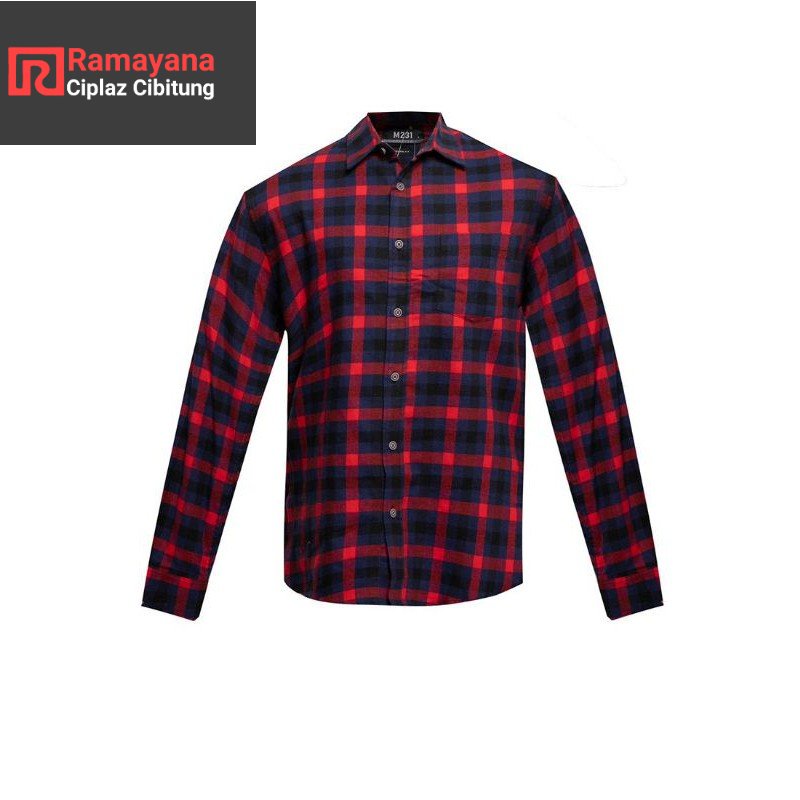 M231 Original  kemeja flanel lengan panjang art 478A