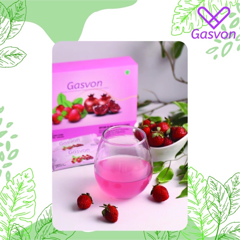Gasvon - Suplemen Pemutih Kulit Drink Collagen Bundling 9 Box BPOM