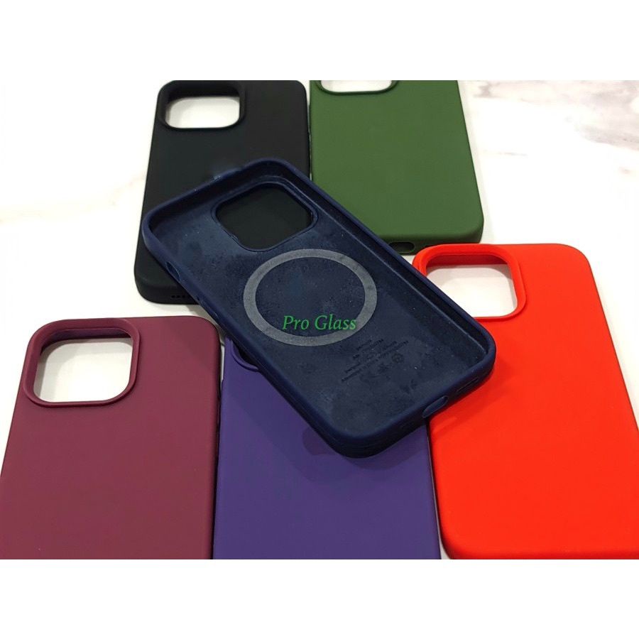 C206 Iphone 13 13 MINI 13 PRO 13 PRO MAX 14 14 PRO 14 PLUS 14 PRO MAX Apple MAGSAFE Silicon Case Silicone