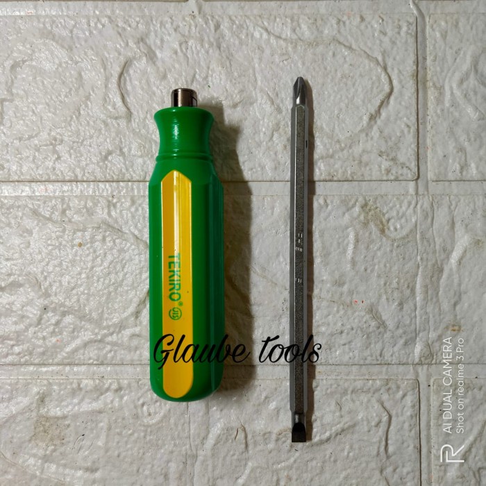 [READY] Tekiro Obeng Bolak Balik Tekiro Obeng Two Way Tekiro / Perlengkapan Rumah Tangga Murah / Per