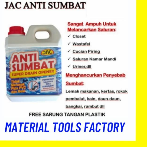 Anti sumbat WC JAC 1700gr / Soda api Cair / Soda Api / Wc Mampet