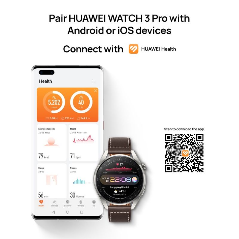 HUAWEI WATCH GT 3 Pro 46mm SmartWatch