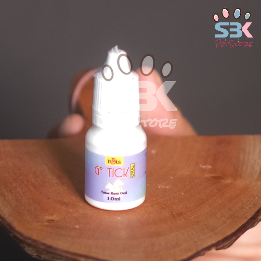 Gotick Oral P3TS Obat Kutu Untuk Kucing, Anjing, Kelinci 10ml