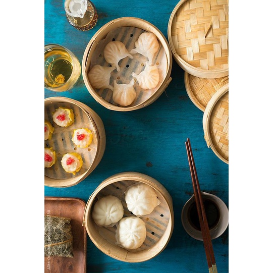 Kertas Dimsum 4&quot; inch Harga Per Lembar (Minimal 10 Lembar) Kualitas Premium Alas Dimsum Paper 10,5 cm untuk Klakat / Besek Dimsum 13cm Alas Kukusan Dimsum Anti Lengket dan Higienis Food Grade