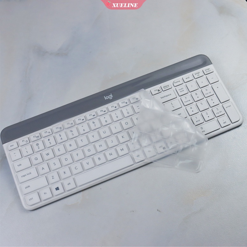 Logitech MK470 K580 film Silikon Pelindung keyboard Komputer desktop Anti Debu ultra Tipis ZXL