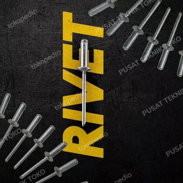 NUFFOS PAKU RIVET 3.2 MM - BLIND RIVET 3.2 x 9.5 MM - NUFFOS 435