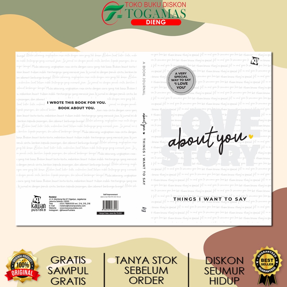 ABOUT YOU KARYA ANONIM / KAWAN PUSTAKA