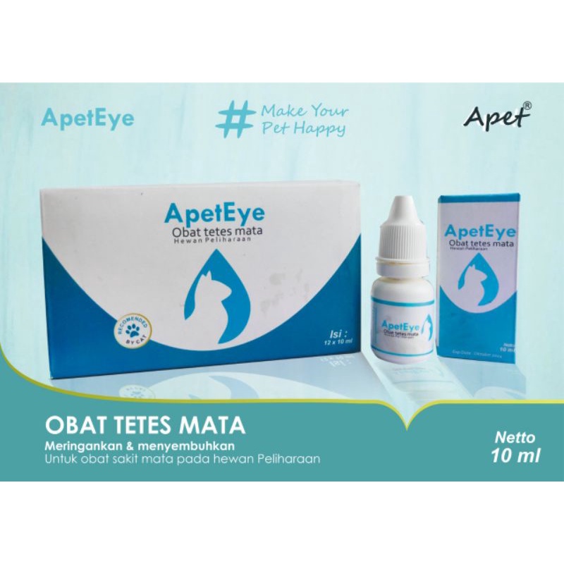 Obat Tetes Mata Kucing Anjing ApetEye 10ML