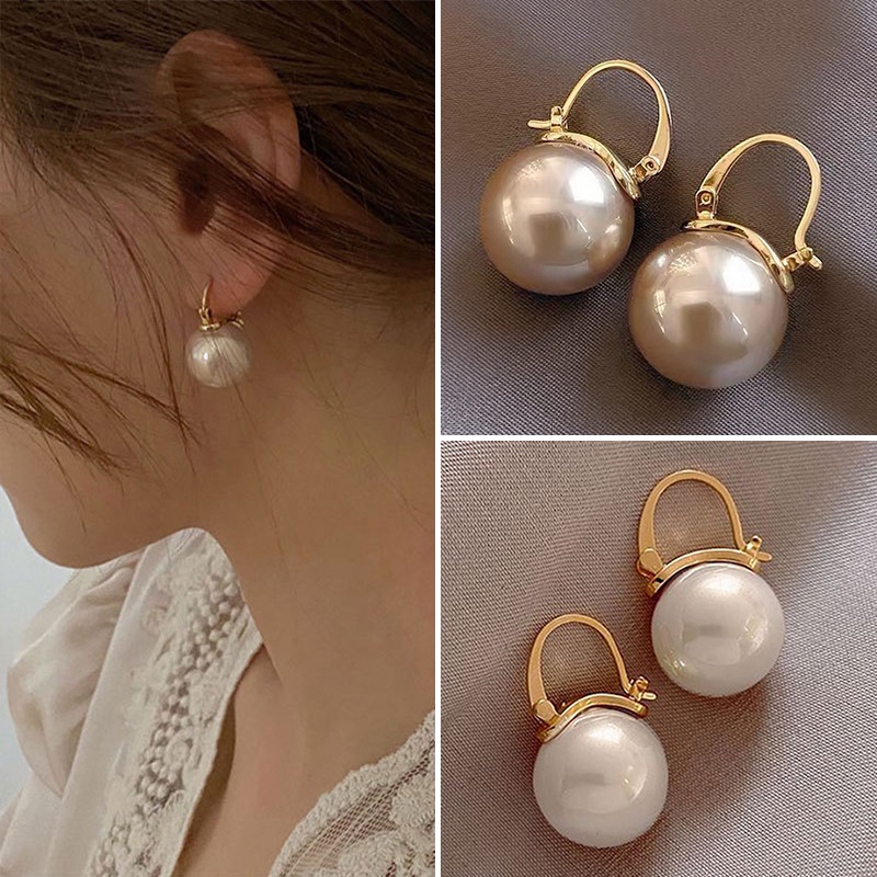 Anting Graziella Akari Pearl Anting Fashion Gaya Elegan