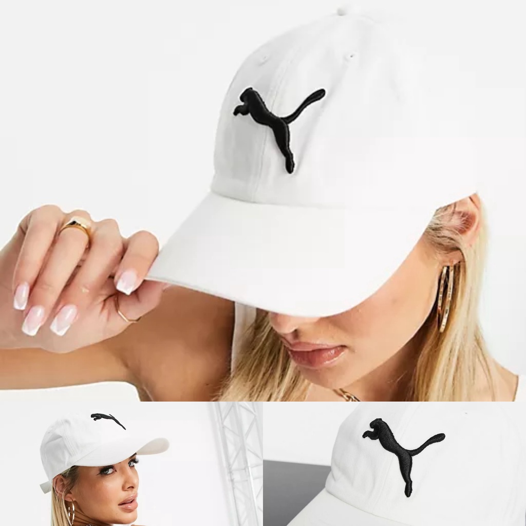 Topi Puma White Original Free Packing Box