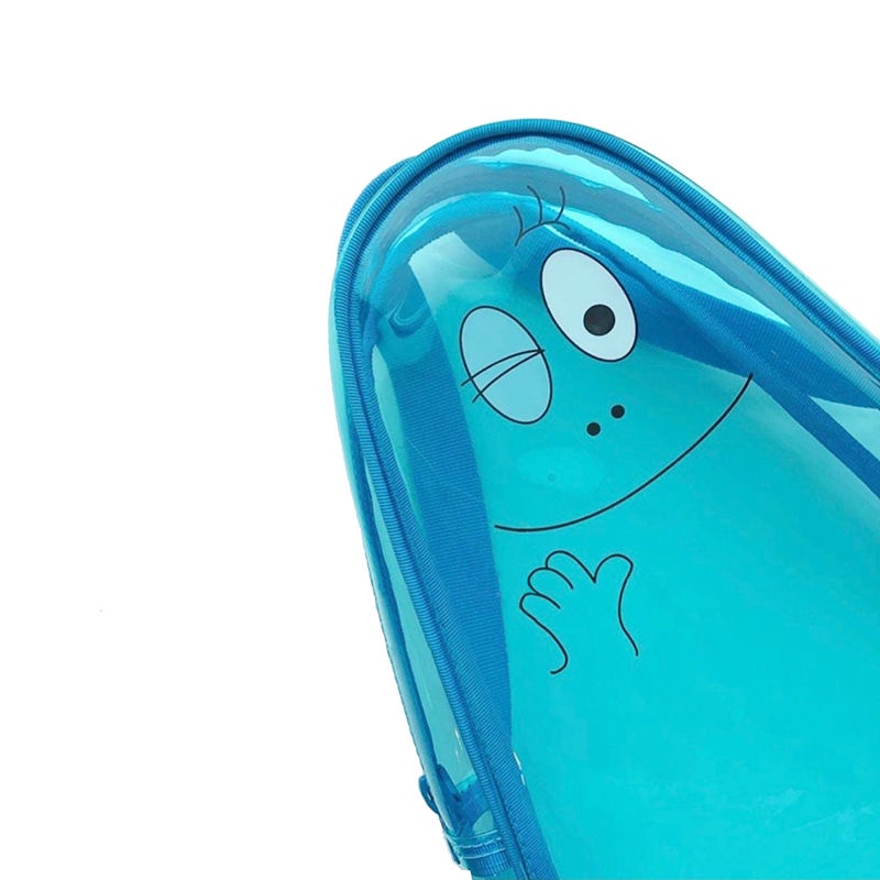 Sera Baru Korea Barbapapa Jelly Ransel Lucu Transparan Siswa Ransel Kartun Gadis Lucu Hati Kecil Tas Sekolah