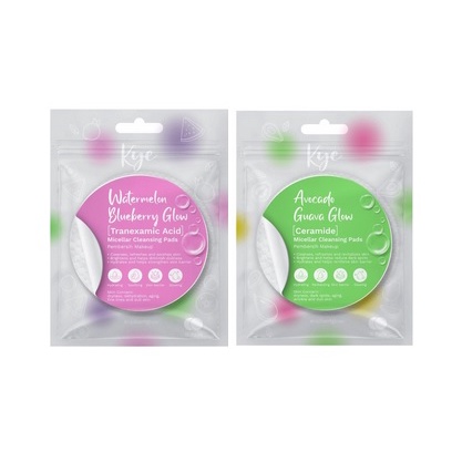 ⭐BAGUS⭐ KYE Micellar Cleansing Pads 15 Sheet | Avocado Guava Watermelon Blueberry Glow