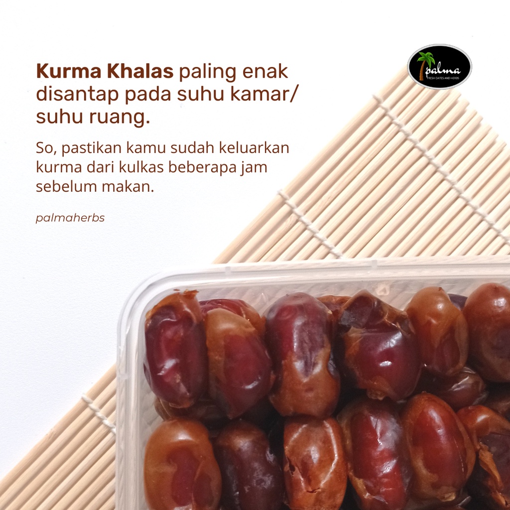 KURMA KHALAS PREMIUM ENAK 500 GRAM