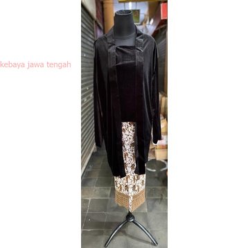 kebaya bludru hitam jumbo/kebaya bludru jumbo Kebaya Bludru