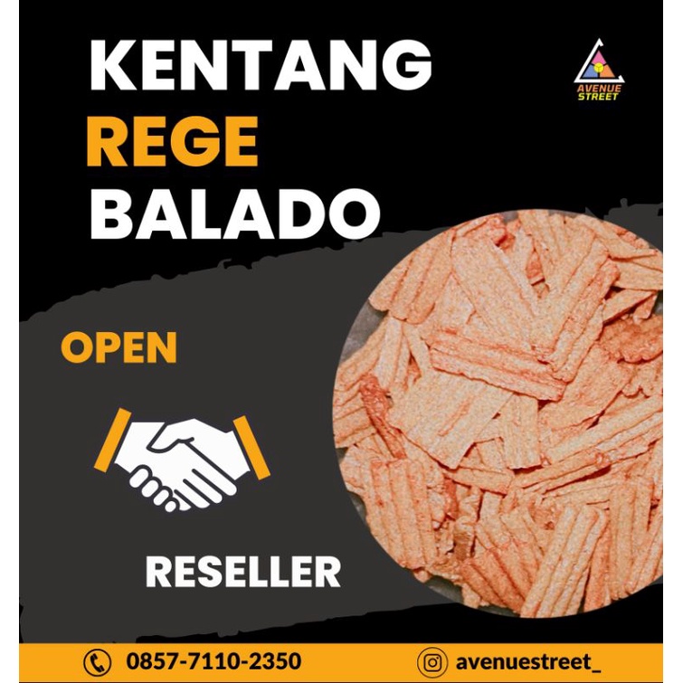 

KENTANG REGE BALADO 45 GR / 100 GR