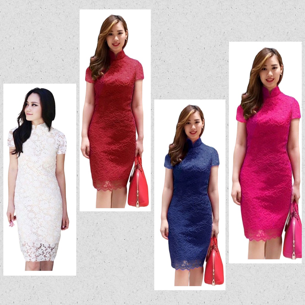 Dress Pesta Wanita Polos Dress Brokat Pesta Tile Gliter Baju Kondangan Wanita Korea Baju Pesta Bruka