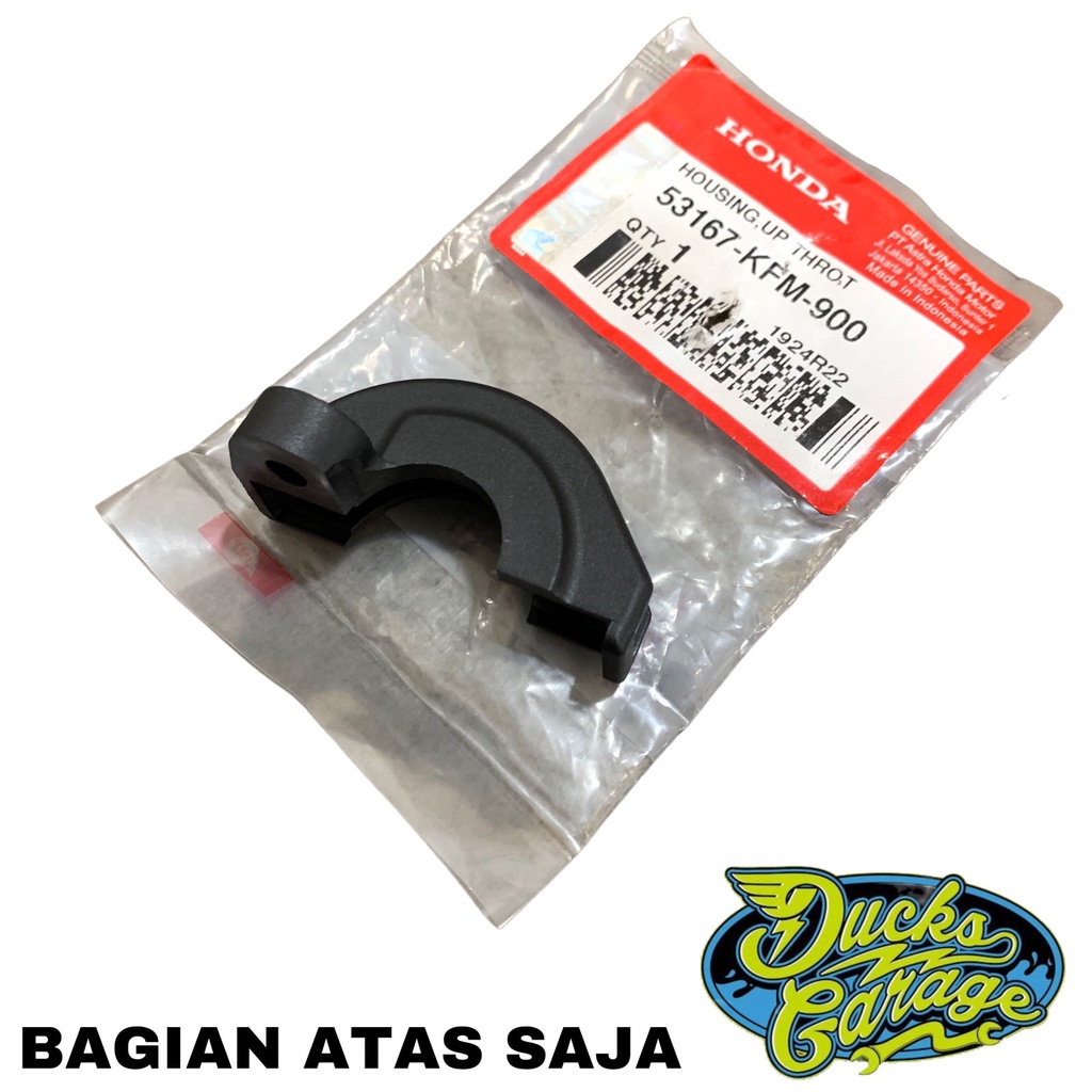 Rumah Holder Gas Bagian Atas Honda Supra X 125 Fit New Blade Revo 100 110 Karisma Kirana Vario Beat Spacy Original