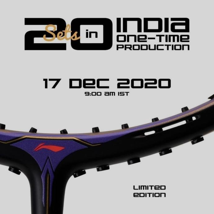 RAKET LINING AERONAUT 9000I INSTINCT / BADMINTON AERONAUT9000I + SENAR