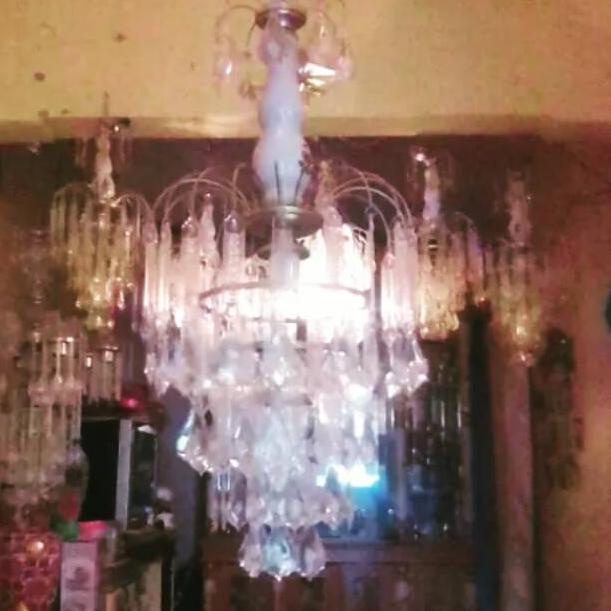 Terkini Lampu kristal Acrilic/ Lampu Dekorasi/ lampu Gantung/Lampu Hias 40