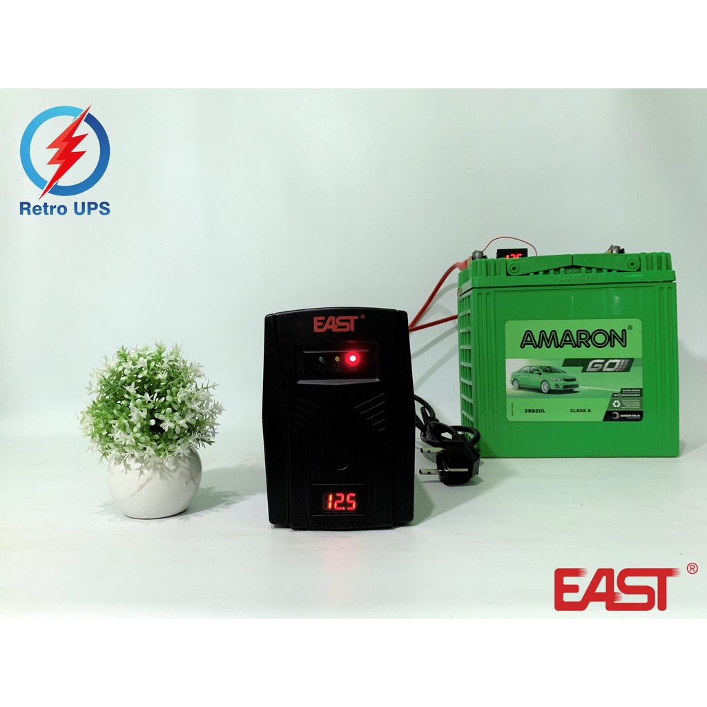 UPS Modifikasi EAST 650Va 390Watt 12v Modif aki Eksternal