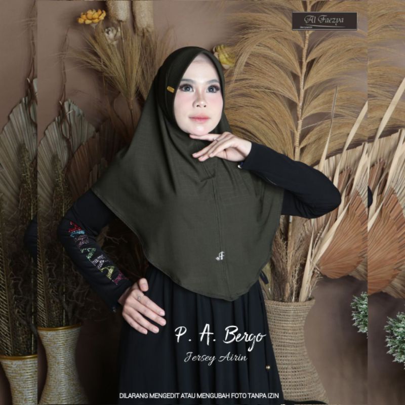 Jilbab P.A Bergo By Al-faezya