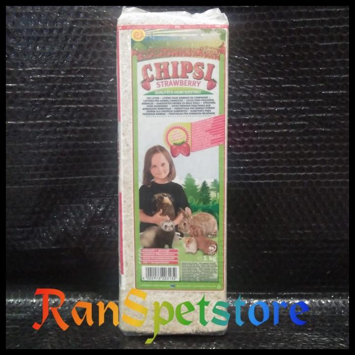 Jual Serbuk Kayu Alas Kandang Hamster Import Chipsi Stawberry Kg