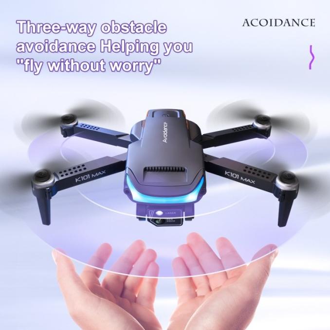 Drone camera 4k K101 max/ Z888 optical flow with obstacle avoidance