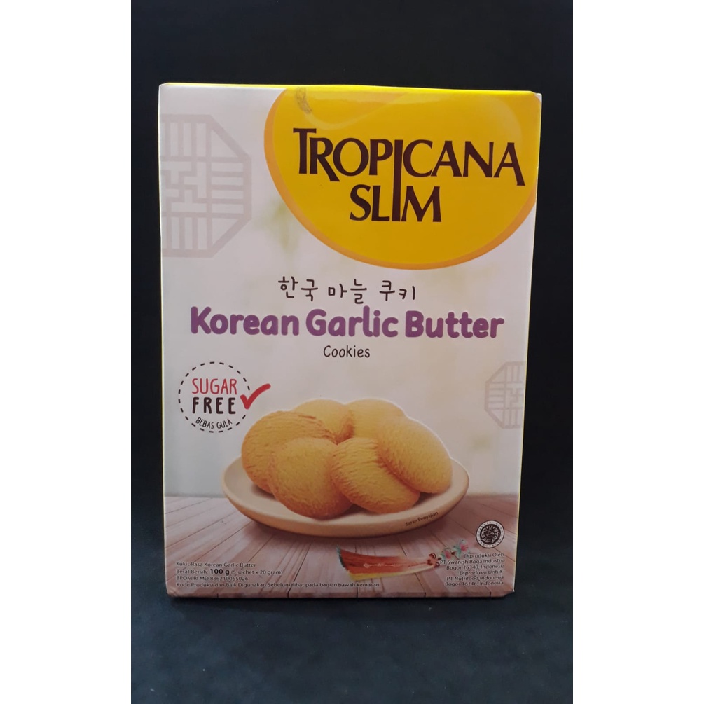 

TROPICANA SLIM KOREAN GARLIC BUTTER COOKIES 100GR