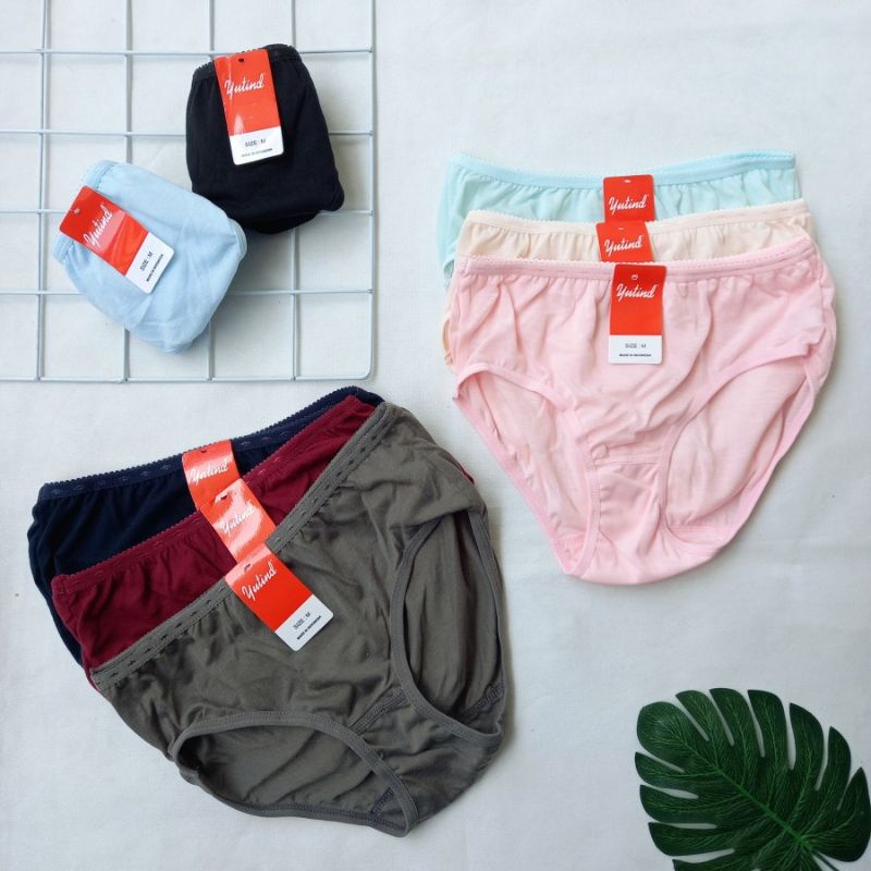 SS - 6 Pcs CD Wanita Yutind / Celana Dalam Wanita Yutind