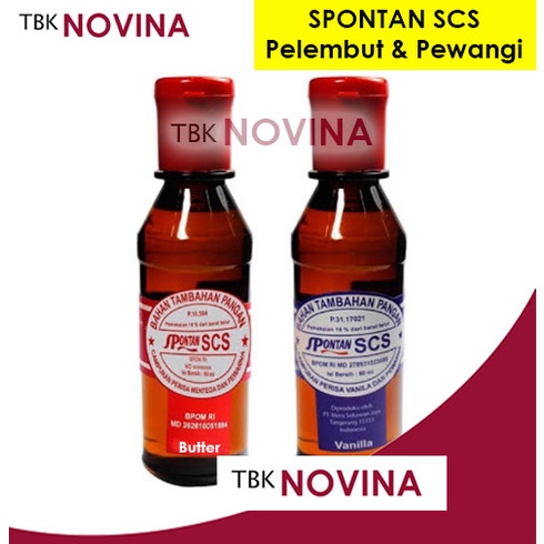 Spontan SCS / Wysman Cair 60ml / Pelembut Kue Cake dan Martabak