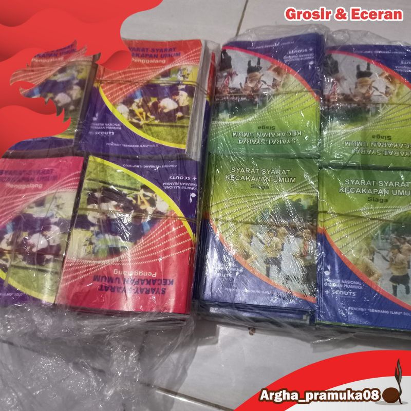 Buku SKU Pramuka Siaga Penggalang Penegak Besar bijian